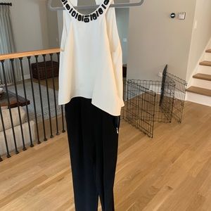 Black & White Jumpsuit